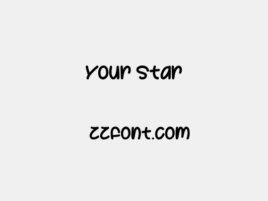 Your Star