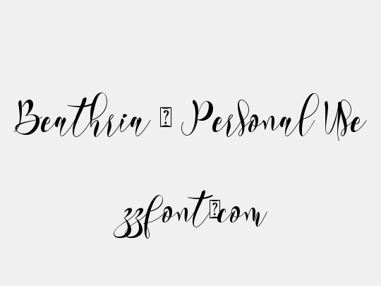 Beathria - Personal Use