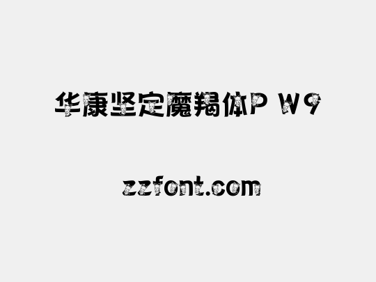华康坚定魔羯体P W9