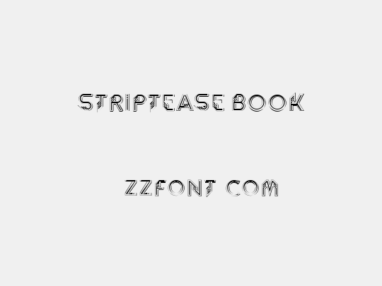 Striptease Book