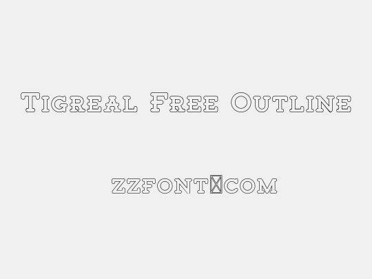Tigreal Free Outline