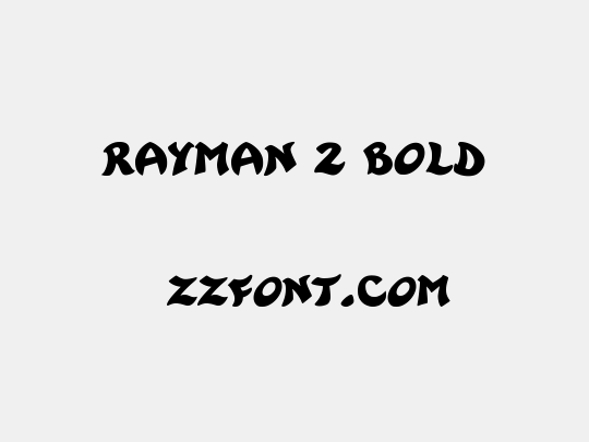 Rayman 2 Bold