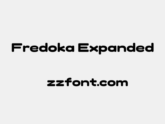 Fredoka Expanded