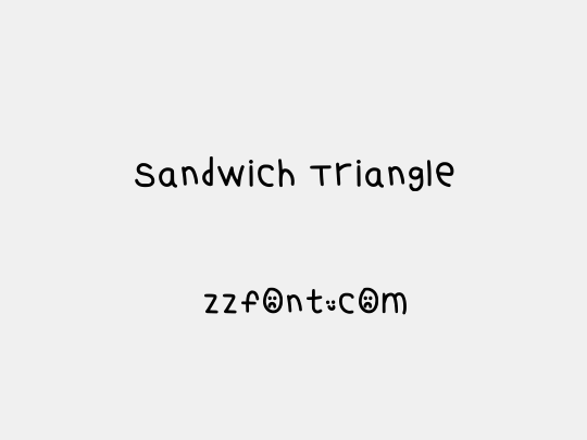 Sandwich Triangle