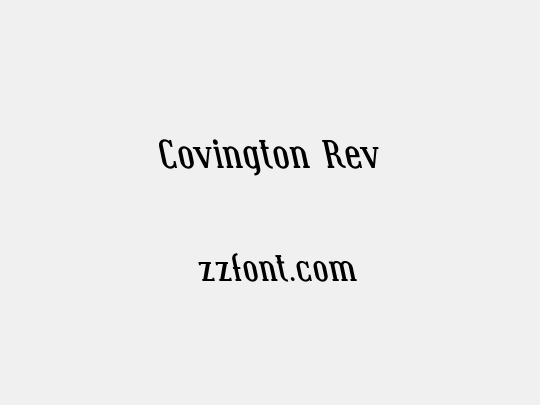 Covington Rev