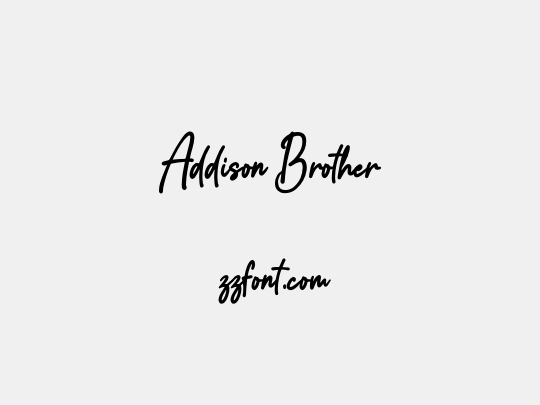 Addison Brother