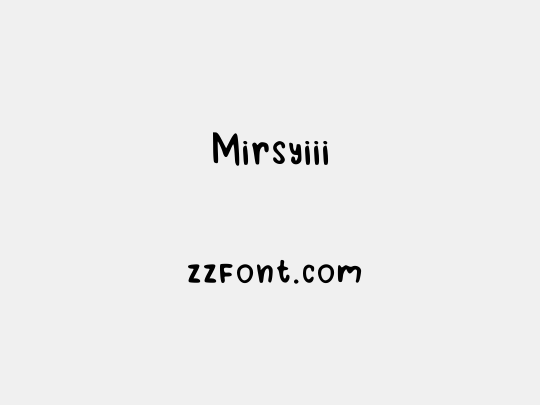 Mirsyiii