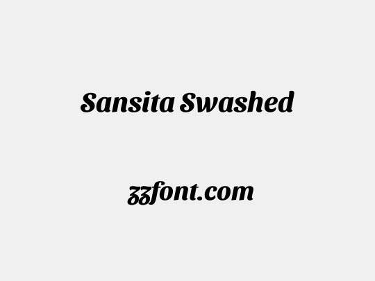 Sansita Swashed