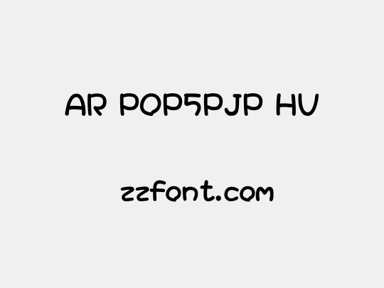 AR POP5PJP HV