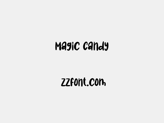 Magic Candy