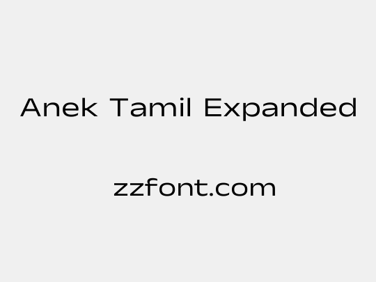 Anek Tamil Expanded