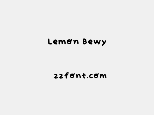 Lemon Bewy