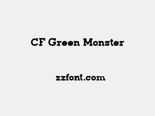 CF Green Monster