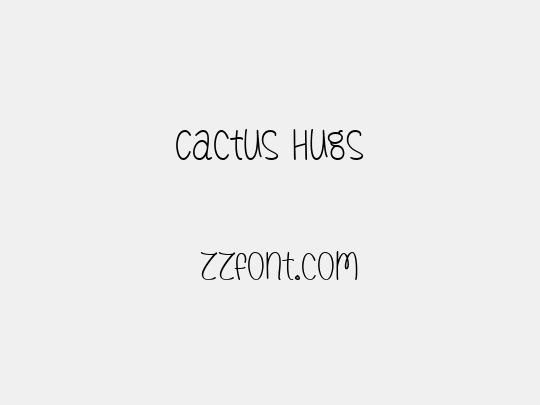 Cactus Hugs