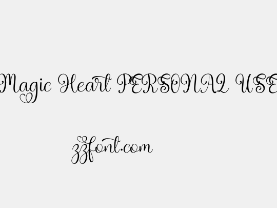 Magic Heart PERSONAL USE
