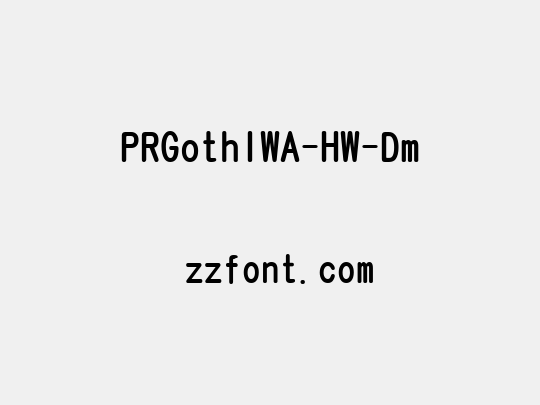 PRGothIWA-HW-Dm