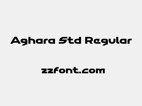 Aghara Std Regular