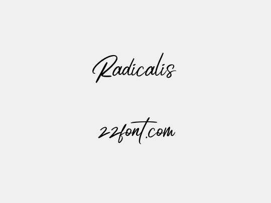 Radicalis