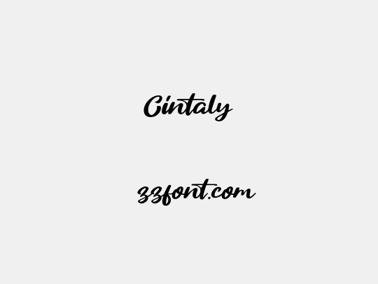 Cintaly