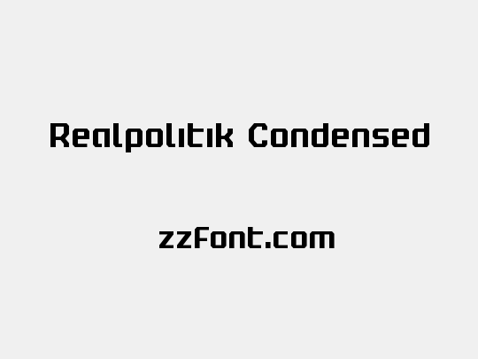 Realpolitik Condensed