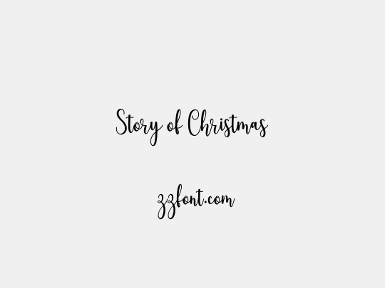 Story of Christmas