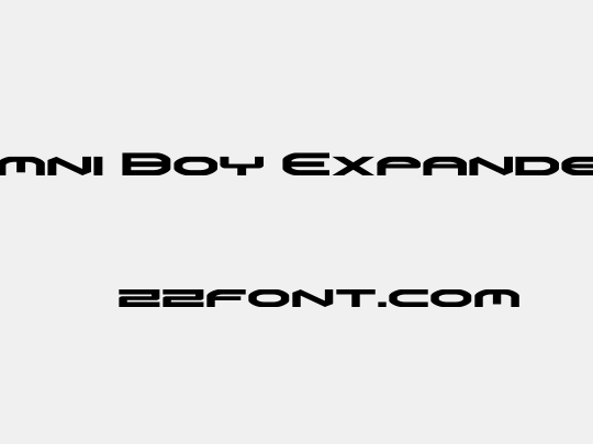 Omni Boy Expanded