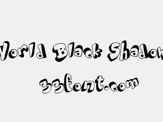 World Black Shadow