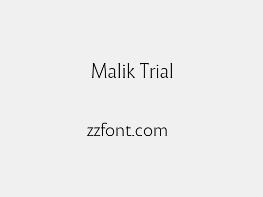 Malik Trial