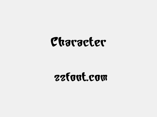 Character