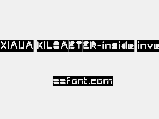 MAXIMUM KILOMETER-inside invers