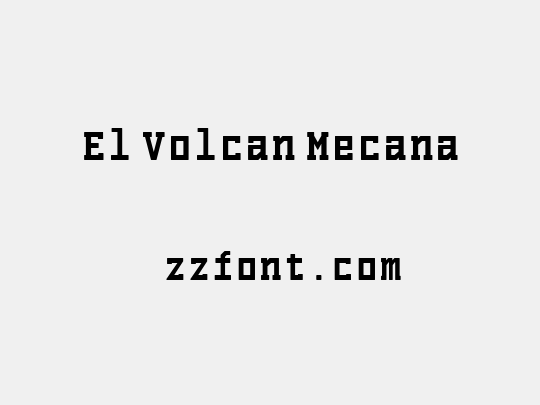 El Volcan Mecana