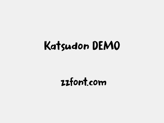 Katsudon DEMO