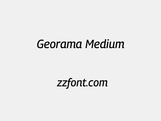 Georama Medium