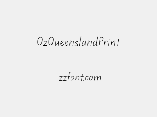 OzQueenslandPrint