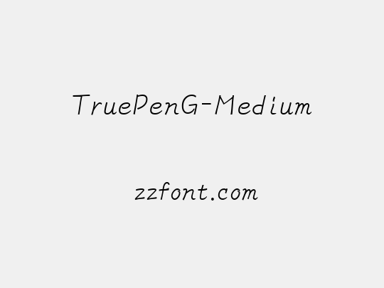 TruePenG-Medium