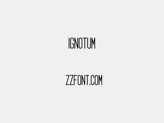 Ignotum