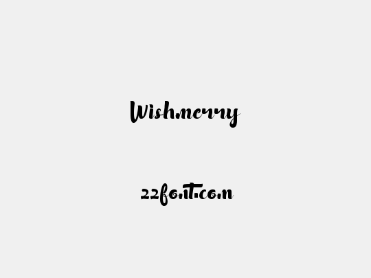 Wishmerry