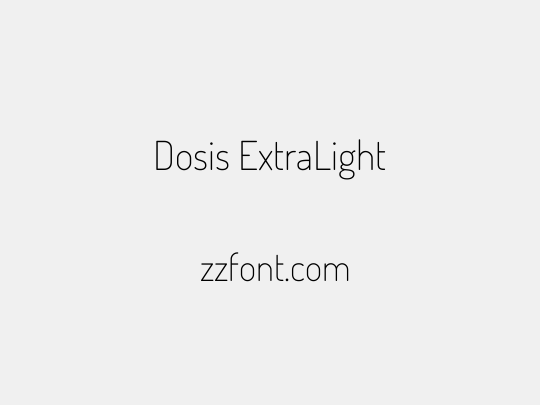 Dosis ExtraLight
