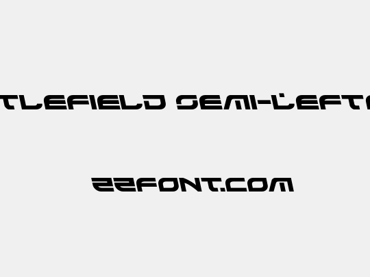 Battlefield Semi-Leftalic