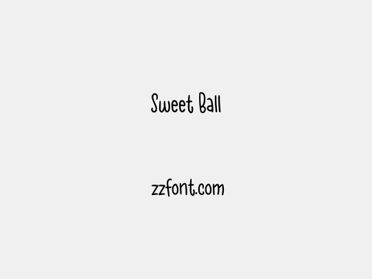 Sweet Ball