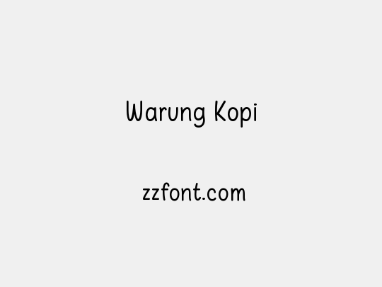 Warung Kopi