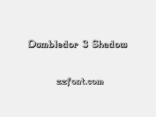 Dumbledor 3 Shadow