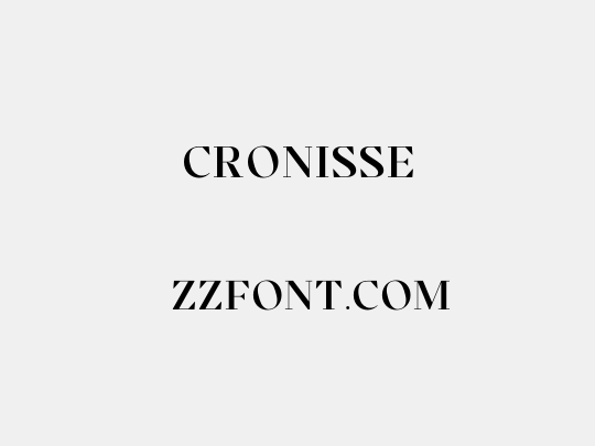 Cronisse