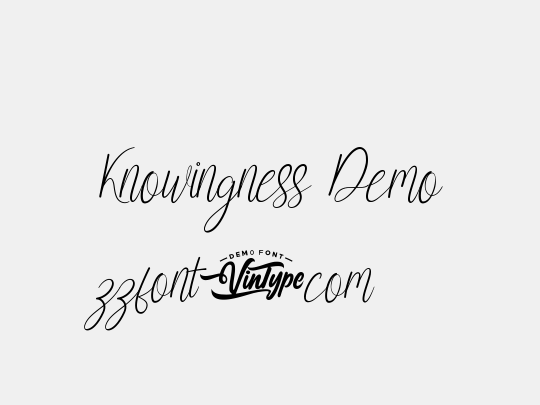 Knowingness Demo