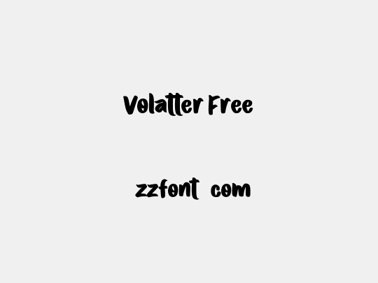 Volatter Free