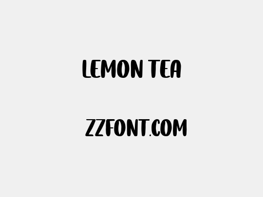 Lemon Tea