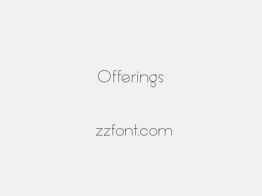 Offerings