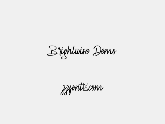 Brightwise Demo