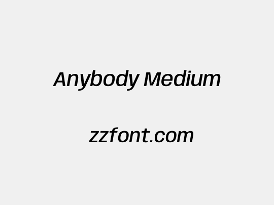 Anybody Medium