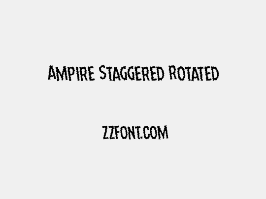 Ampire Staggered Rotated